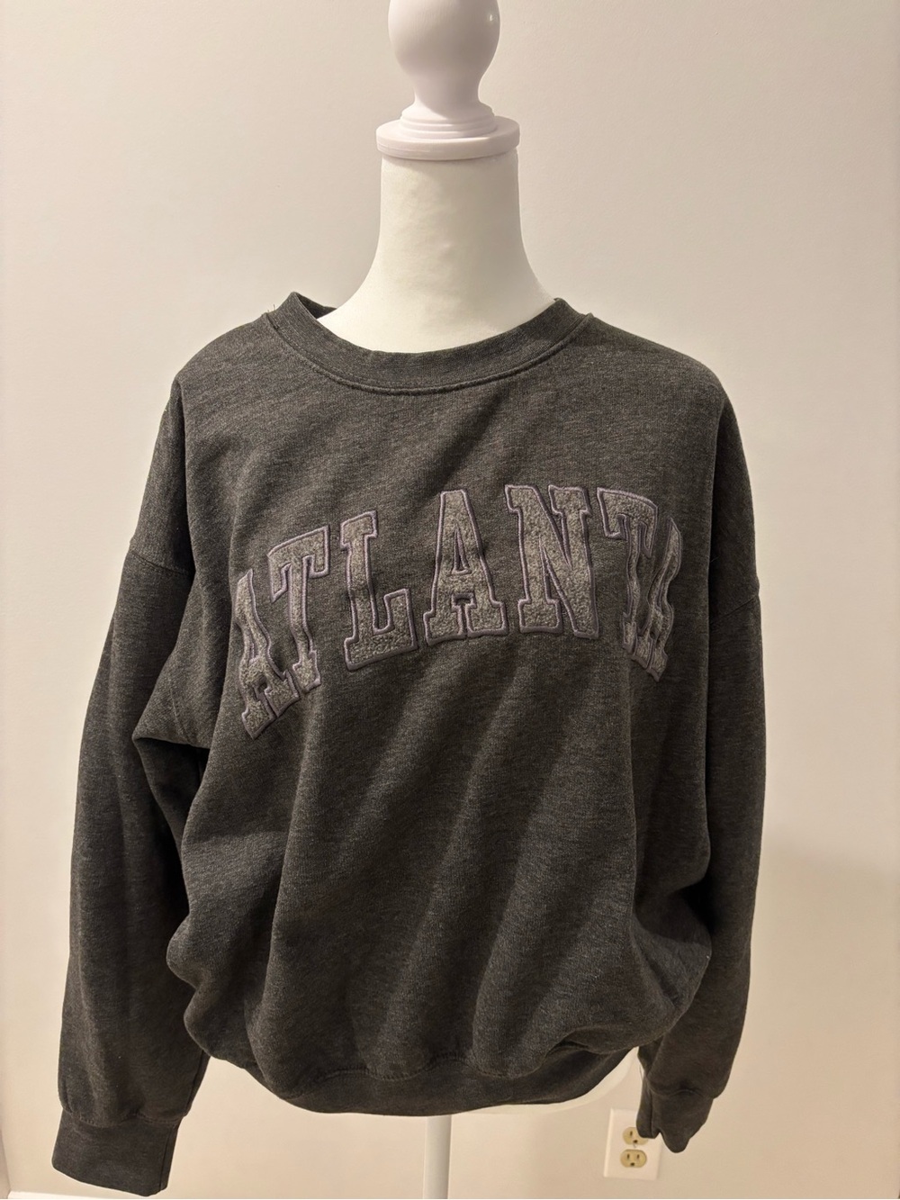 Atlanta Graphic Crewneck Sweatshirt - Charcoal
